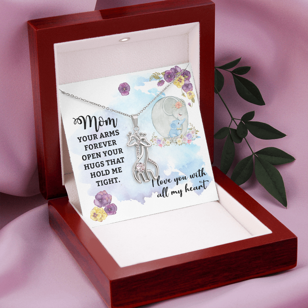 Mother's Giraffe Necklace