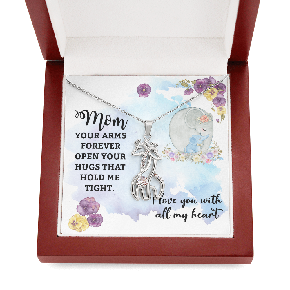 Mother's Giraffe Necklace