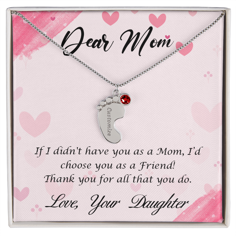 Custom Birthstone Necklace