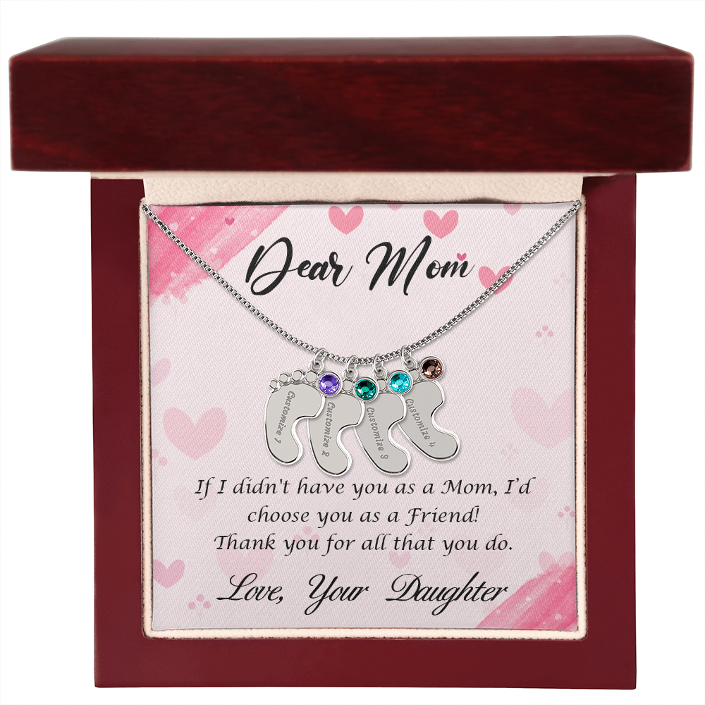 Custom Birthstone Necklace