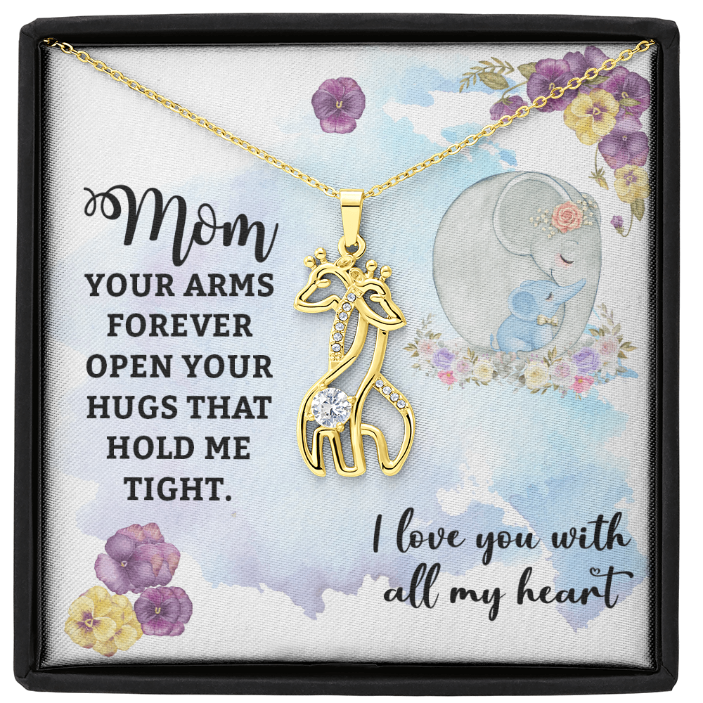 Mother's Giraffe Necklace