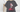 A black graphic tee featuring a cat.