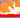 Cute orange and white corgi sleeping on a red pet bed with a paw print in the background.